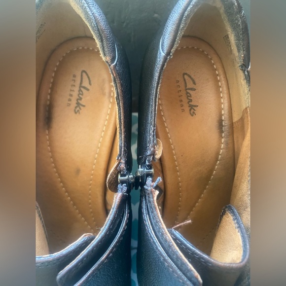 CLARKS Bendables Women's Double Monk Strap Ankle Boot Booties 12 - Picture 5 of 7